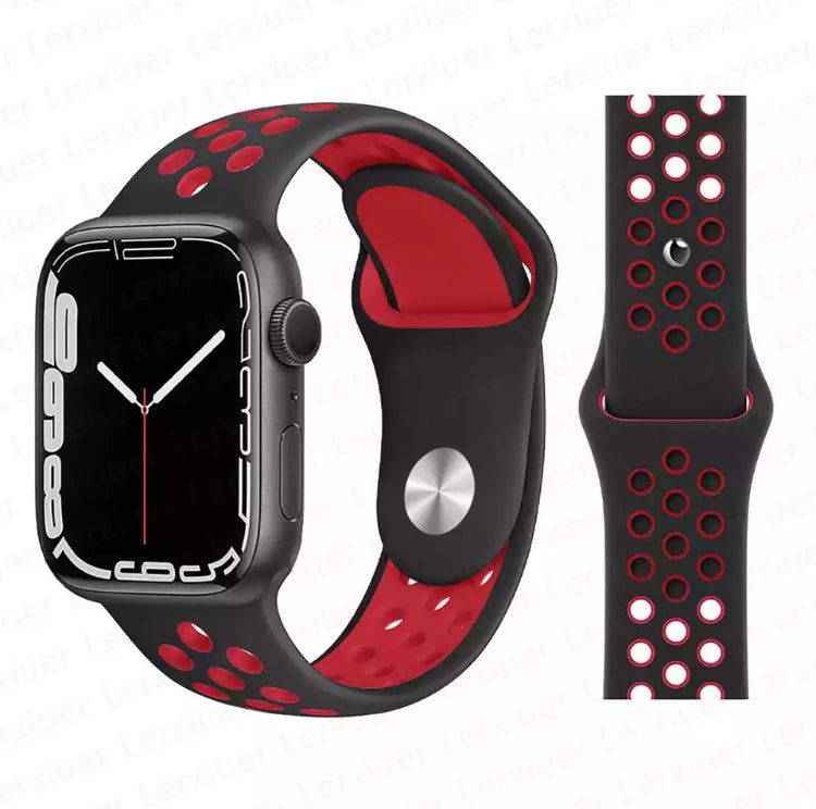 Signature Nike Apple Watch Silicone Sport Bands with Breathable Linings- for Selected Apple Watch 40mm Size - Super Savings Technologies Co.,LTD Signature Nike Apple Watch Silicone Sport Bands with Breathable Linings- for Selected Apple Watch 40mm Size - Super Savings Technologies Co.,LTD